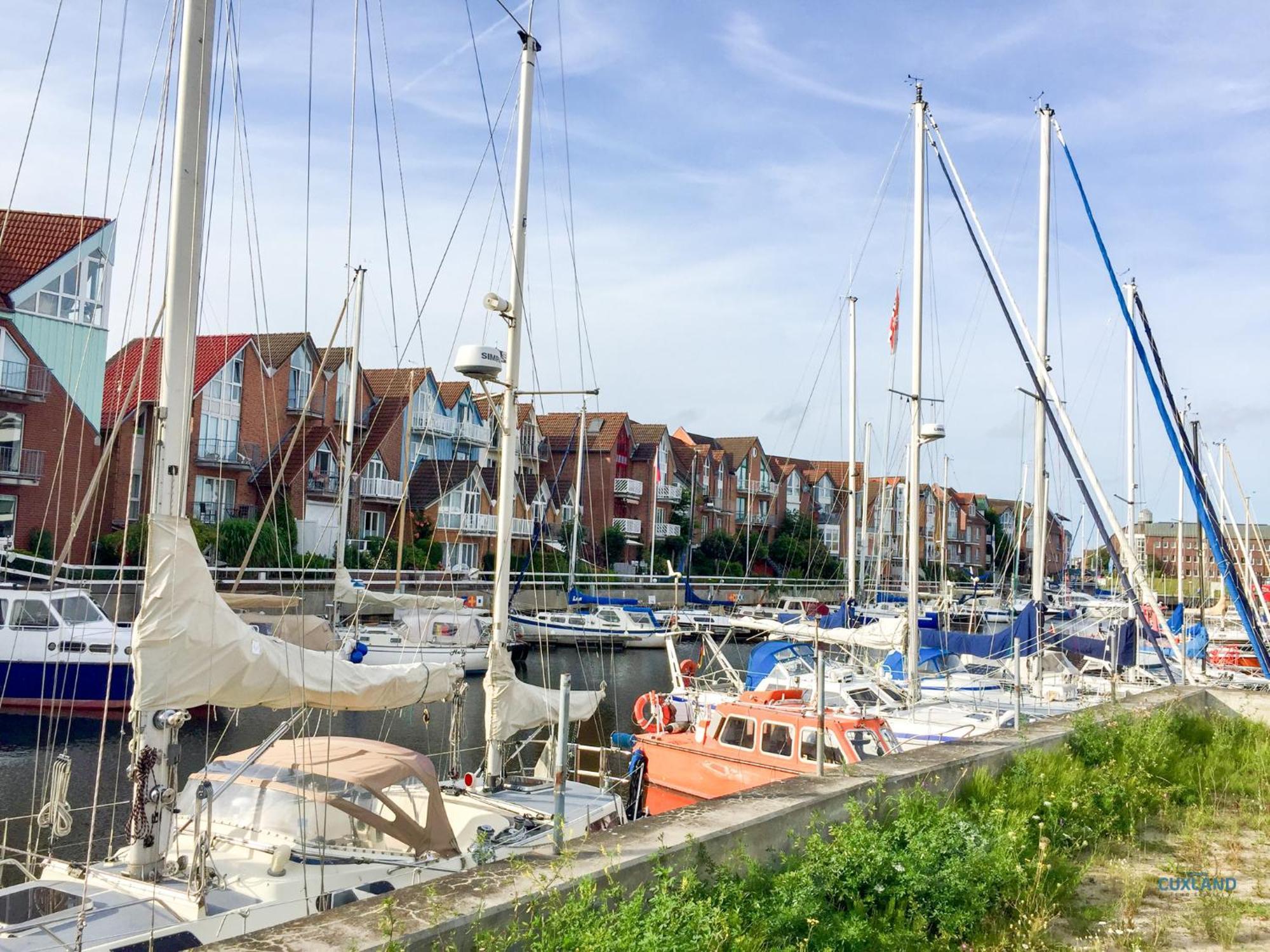 Urlaub Direkt In Der City Marina Cuxhaven Exterior photo